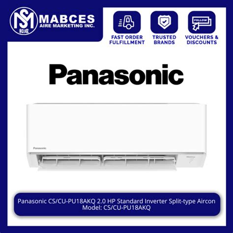 3 hp aircon|Panasonic CS/CU.